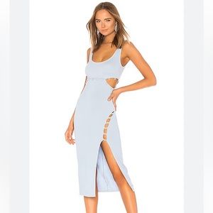 Samiah Dress in Baby Blue